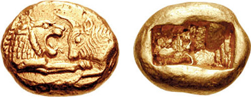 Лидийские монеты