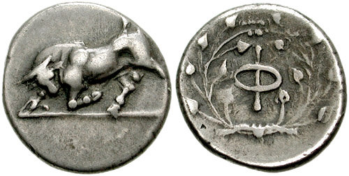 CNG: The Coin Shop. <B>PHLIASIA, Phlius. </B>Circa 431-400 BC. AR 