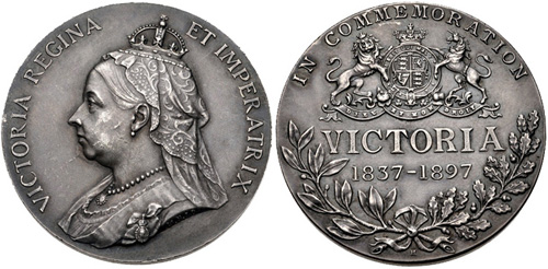 CNG: eAuction 302. HANOVER. Victoria. 1837-1901. AR Medal (39mm