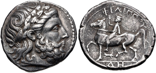 CNG: eAuction 424. KINGS of MACEDON. Philip II. 359-336 BC