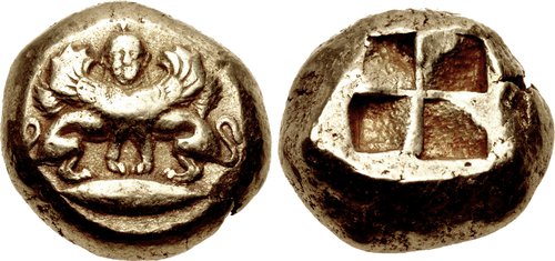 CNG: The Coin Shop. MYSIA, Kyzikos. Circa 550-450 BC. EL Stater (17.5mm