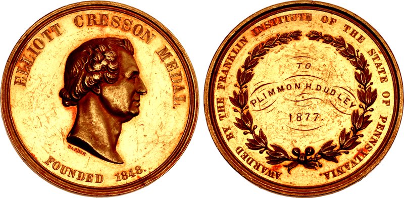 CNG: Feature Auction CNG 100. UNITED STATES. AV Medal (36.5