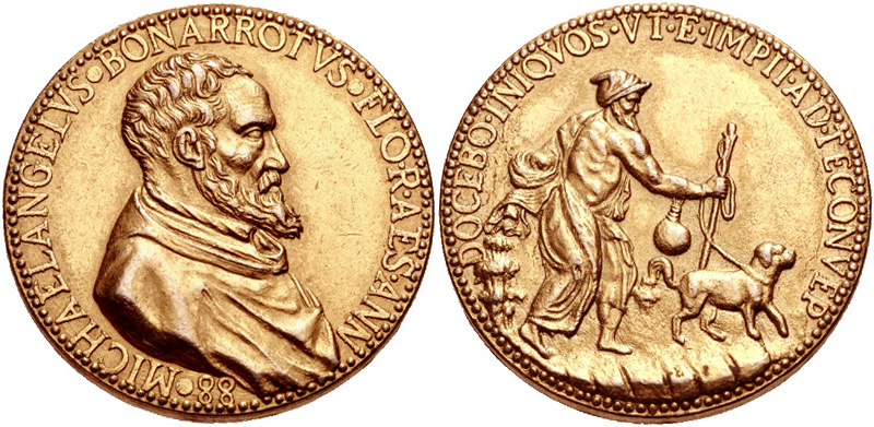ミケランジェロ　ボウナロッテ CNG: eAuction 284. ITALY, Firenze. Michelangelo Buonarroti