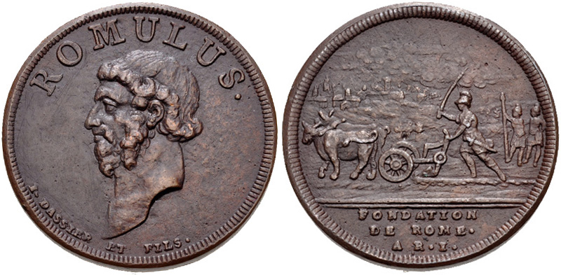 CNG: The Coin Shop. Roman Regnal. Romulus. [King of Rome, 753-716